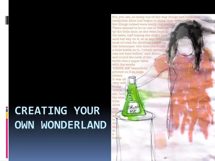 creating your own wonderland