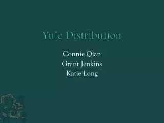 Yule Distribution
