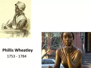 Phillis Wheatley