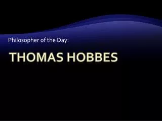 philosopher of the day