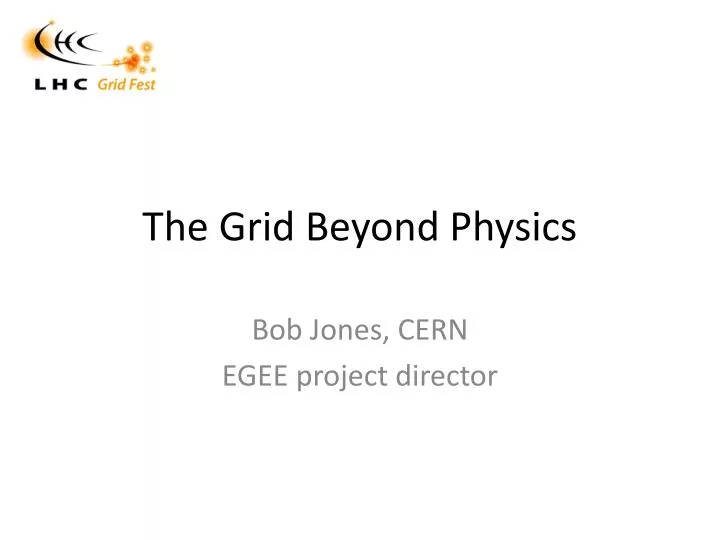 the grid beyond physics