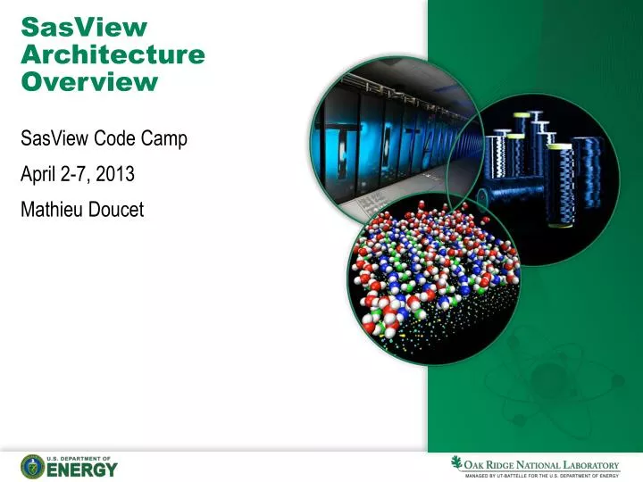 sasview architecture overview