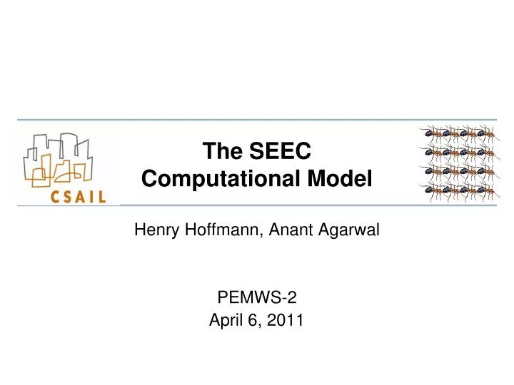 the seec computational model