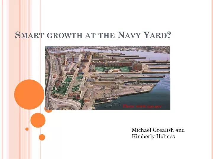 smart growth at the navy yard