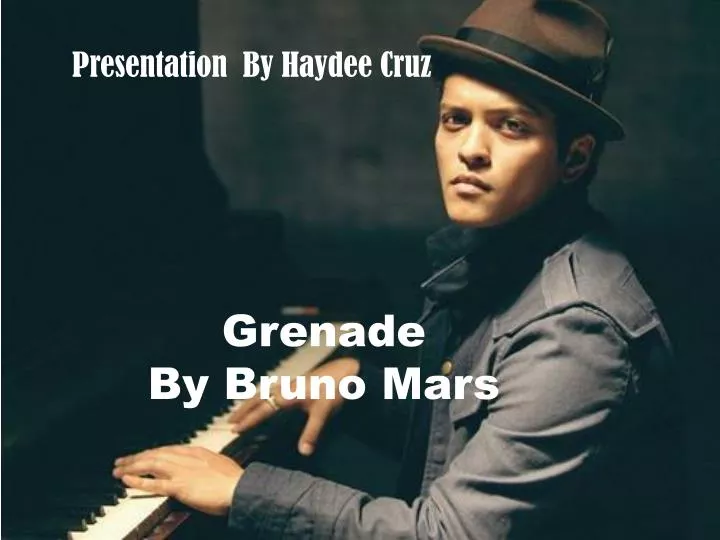grenade by bruno mars