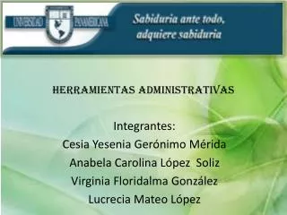 herramientas administrativas