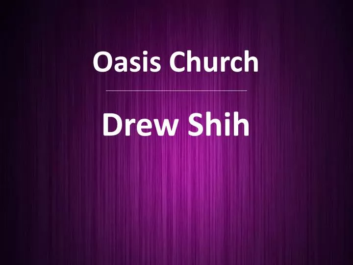 oasis church