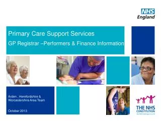 Primary Care Support Services