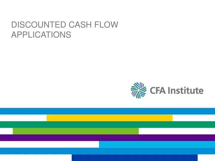 discounted cash flow applications