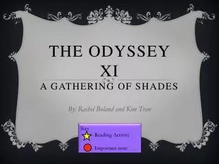 The Odyssey XI A Gathering of Shades