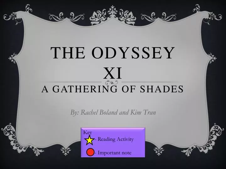 the odyssey xi a gathering of shades