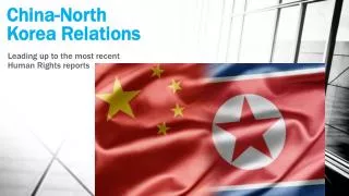 China-North Korea Relations