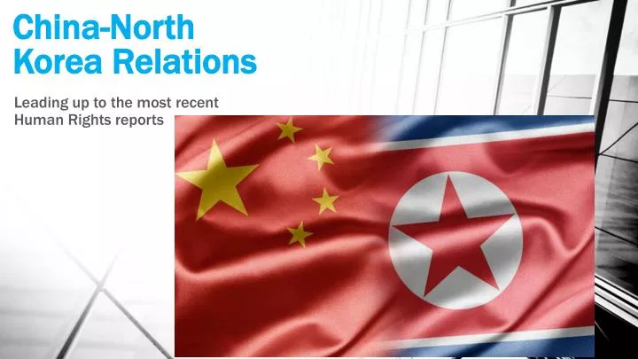 china north korea relations