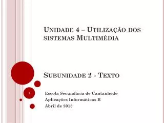 subunidade 2 texto