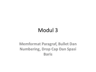 modul 3