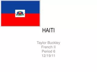 HAITI