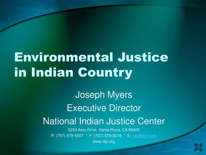 environmental justice in indian country