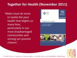 Together for Health (November 2011)