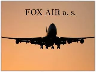 FOX AIR a. s.