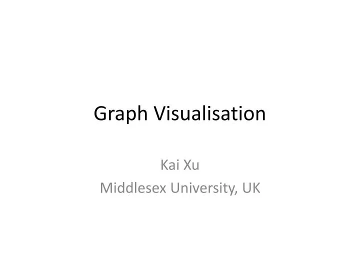 graph visualisation