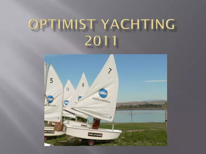 optimist yachting 2011