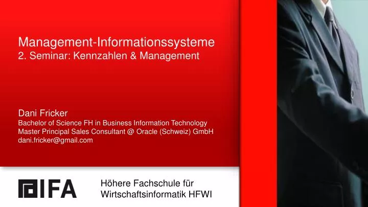 management informationssysteme 2 seminar kennzahlen management