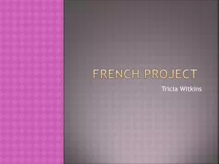 french project