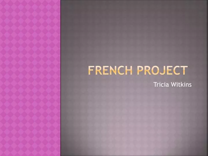 french project