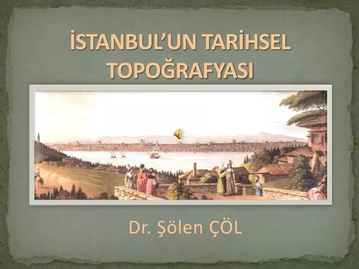 stanbul un tar hsel topo rafyasi