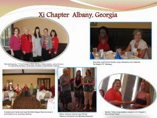Xi Chapter Albany , Georgia
