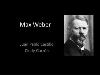 max weber