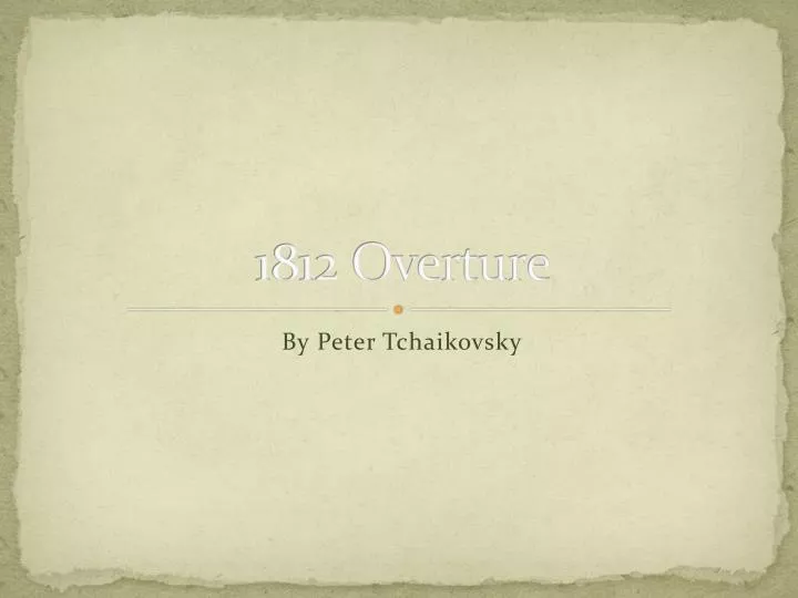 1812 overture