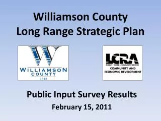 Williamson County Long Range Strategic Plan