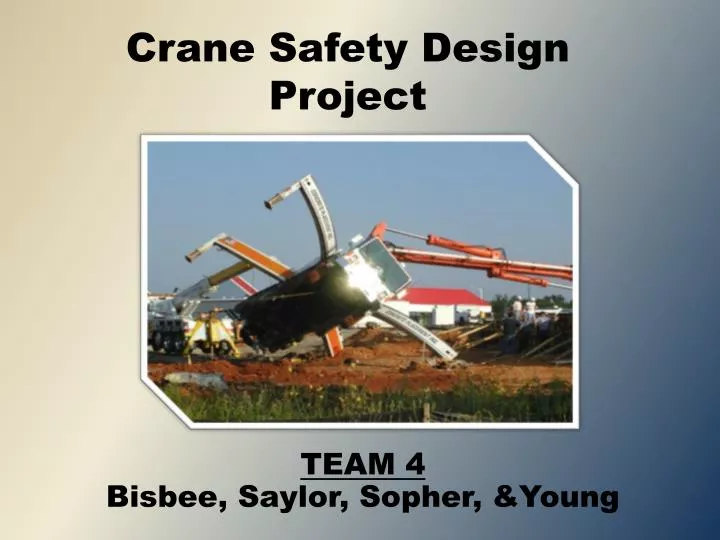 crane safety design project