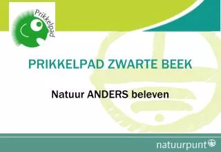 prikkelpad zwarte beek