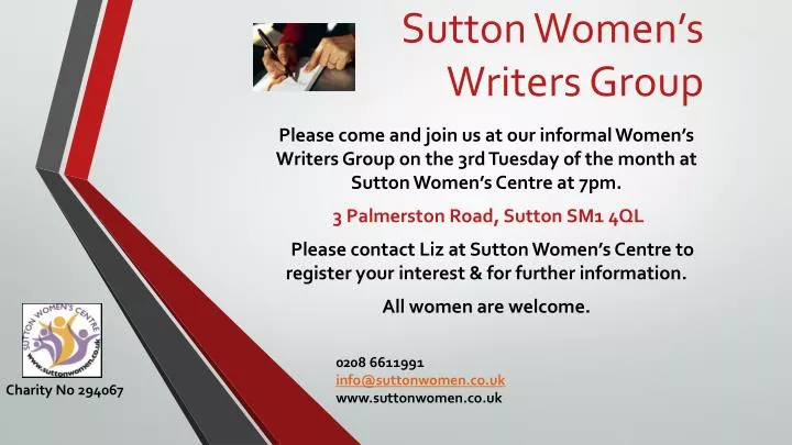 sutton women s writers group