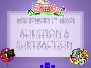 addition subtraction