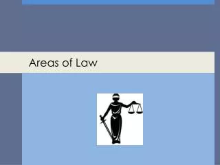 Areas of Law