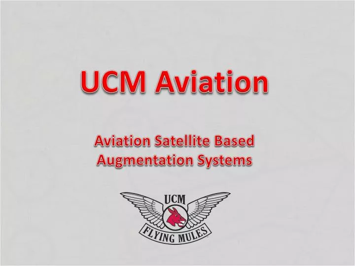 ucm aviation