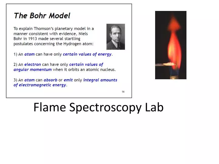 flame spectroscopy lab
