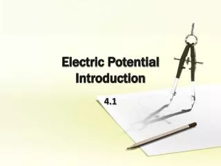 Electric Potential Introduction