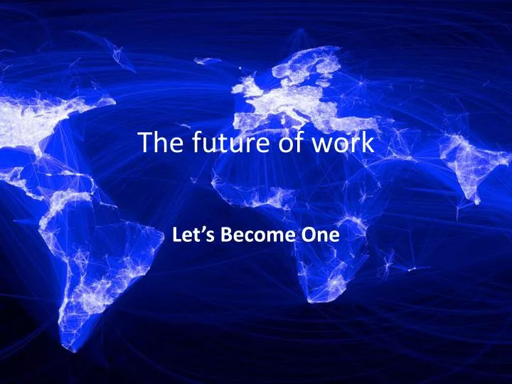 the future of work