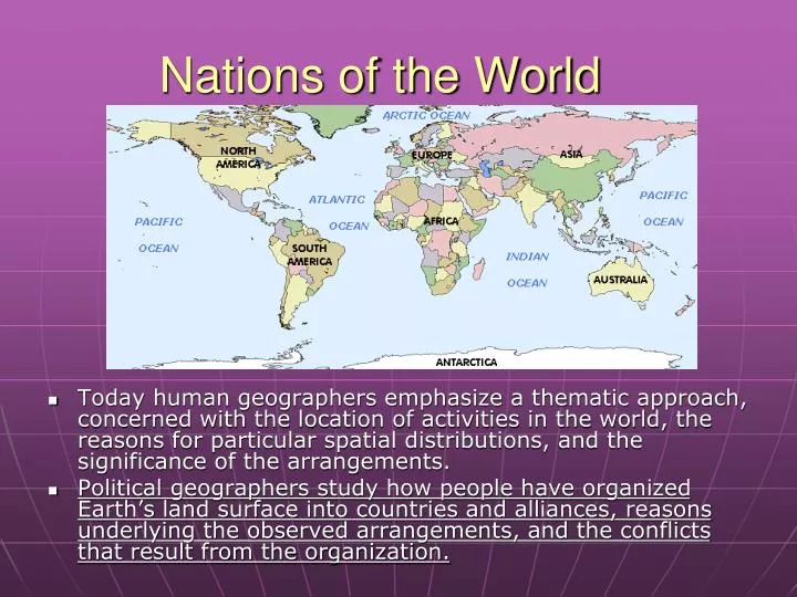 nations of the world