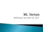 Mt. Vernon - slide 1