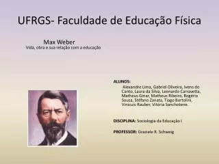 UFRGS- Faculdade de Educação Física