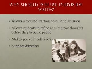 Why should you use Everybody Writes?