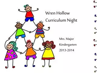 Wren Hollow Curriculum Night