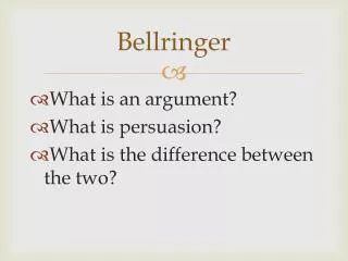 Bellringer