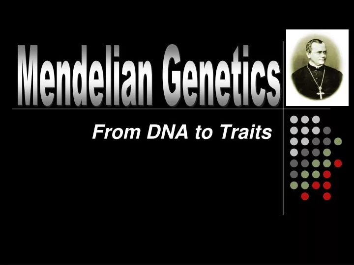 from dna to traits