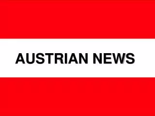 AUSTRIAN NEWS